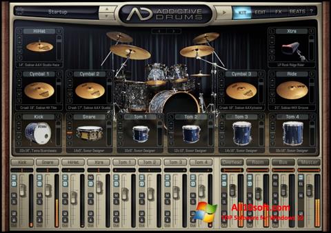 Screenshot Addictive Drums Windows 10