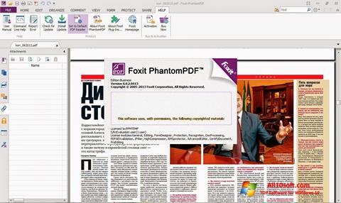 Screenshot Foxit Phantom Windows 10