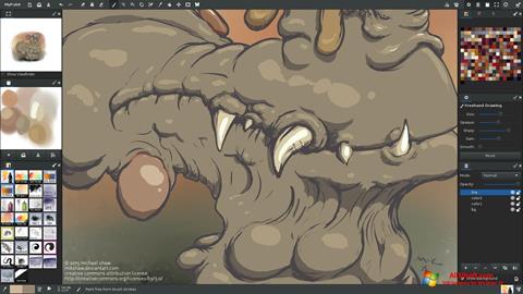 Screenshot MyPaint Windows 10
