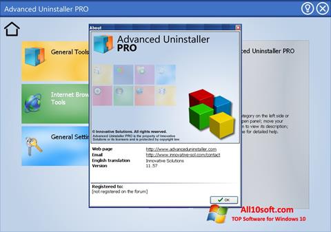 Screenshot Advanced Uninstaller PRO Windows 10