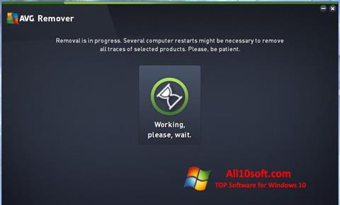 Screenshot AVG Remover Windows 10