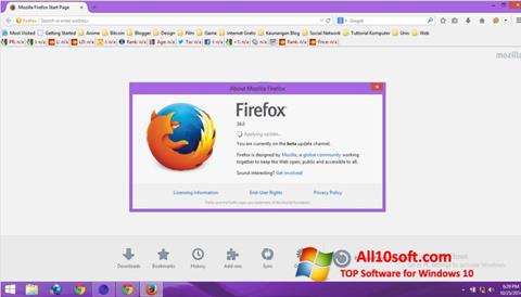 Screenshot Mozilla Firefox Offline Installer Windows 10