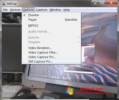 Screenshot AMCap Windows 10