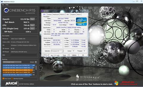 Screenshot CINEBENCH Windows 10