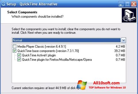 Screenshot QuickTime Alternative Windows 10