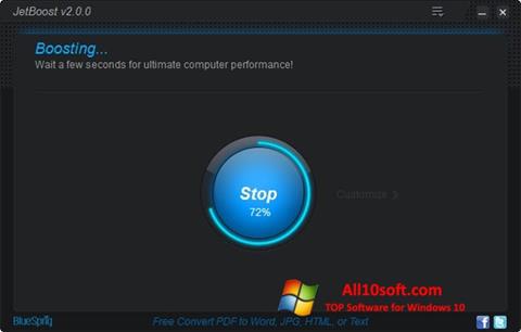 Screenshot JetBoost Windows 10
